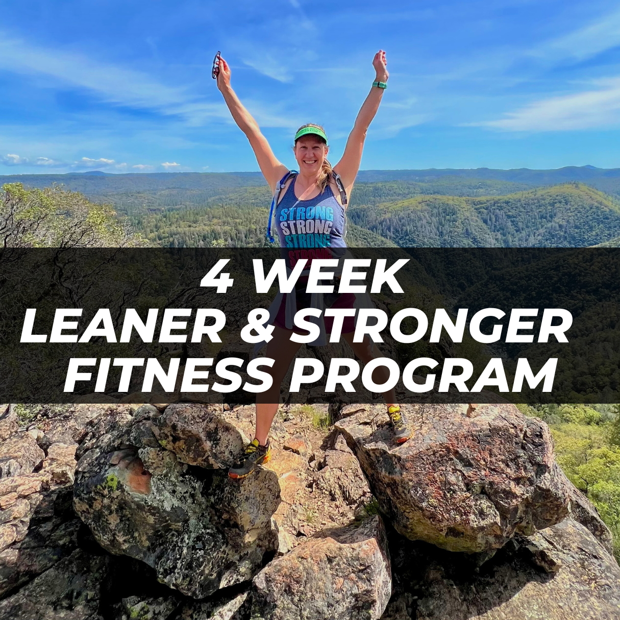 4 Week Leaner & Stronger Fitness Program